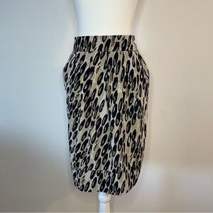 Animal Leopard Print Pencil Skirt East 5th Women’s Size Small
